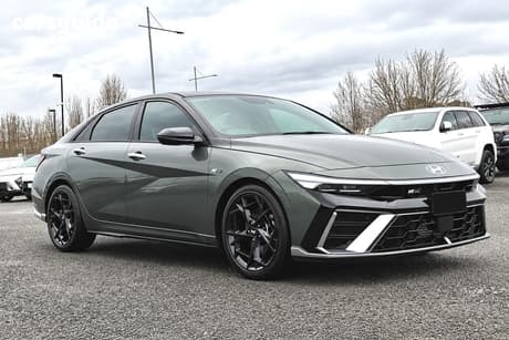 Grey 2026 Hyundai I30 Sedan N Line