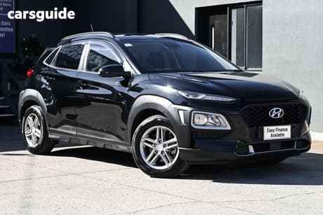 Black 2018 Hyundai Kona Wagon Active Awd