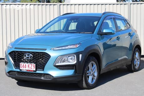 Blue 2020 Hyundai Kona Wagon Active (Fwd)