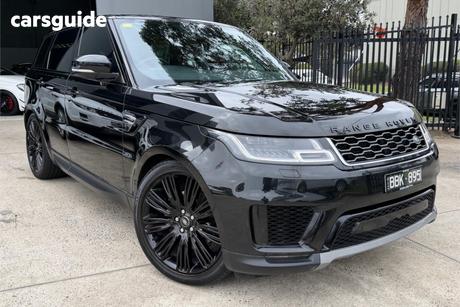 Black 2018 Land Rover Range Rover Sport SUV SDV6 225KW SE 4X4