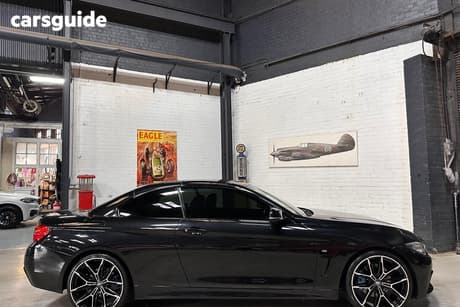 Black 2014 BMW 428I Convertible Sport Line