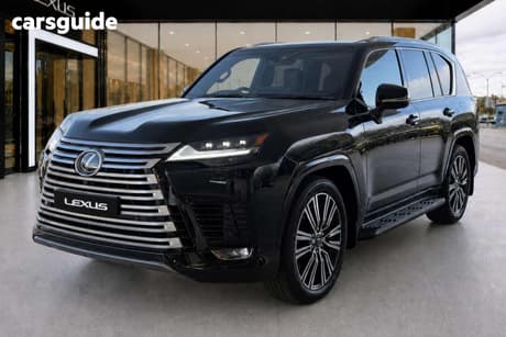Black 2025 Lexus LX600 Wagon Sports Luxury