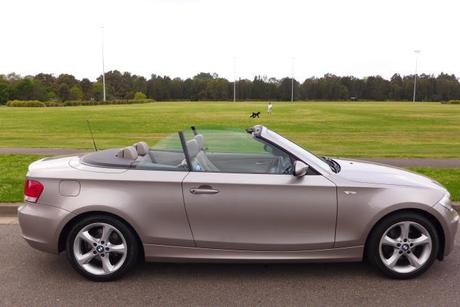 Beige 2008 BMW 120I Convertible 20I