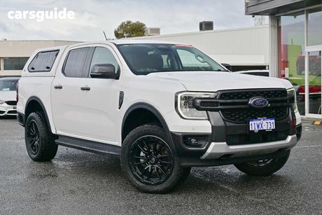 White 2022 Ford Ranger Double Cab Pick Up Sport 2.0 (4X4)