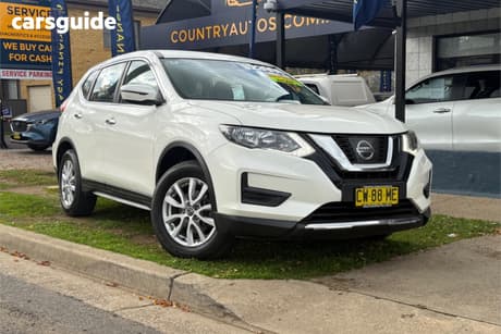 White 2019 Nissan X-Trail Wagon St (4Wd)