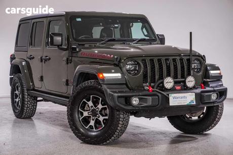 Green 2021 Jeep Wrangler Unlimited Hardtop Rubicon (4X4)