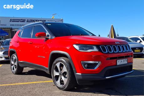 Red 2018 Jeep Compass Wagon Limited (4X4)