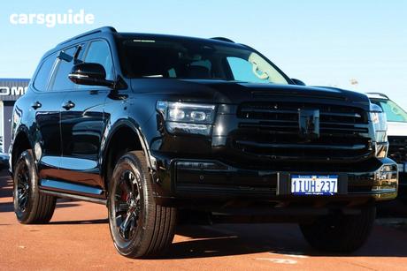 Black 2025 GWM Tank 500 Wagon Vanta Hybrid