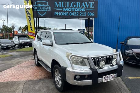 White 2012 Toyota Landcruiser Prado Wagon Kakadu (4X4)