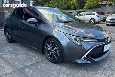 Grey 2021 Toyota Corolla Hatchback Zr