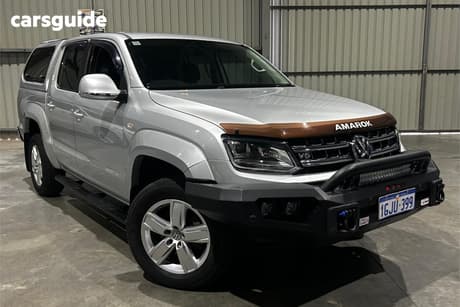 Silver 2017 Volkswagen Amarok Dual Cab Utility V6 Tdi 550 Highline
