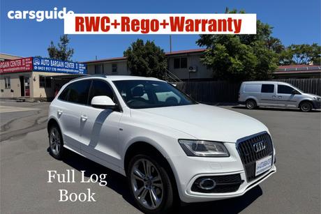White 2014 Audi Q5 Wagon 2.0 Tfsi Quattro