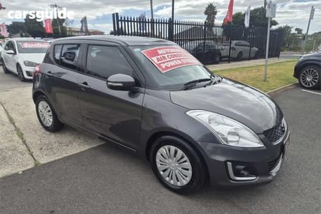 Grey 2014 Suzuki Swift Hatchback Gl Navigator