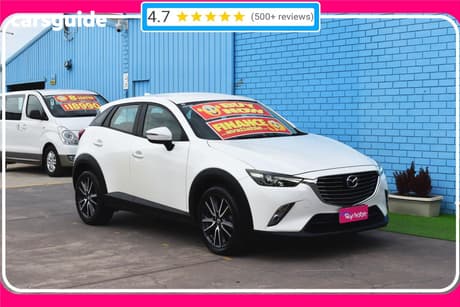 White 2017 Mazda CX-3 Wagon S Touring (Fwd)