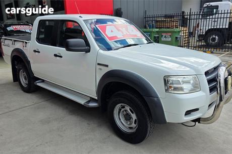 White 2008 Ford Ranger Dual Cab Pick-up Xl (4X4)
