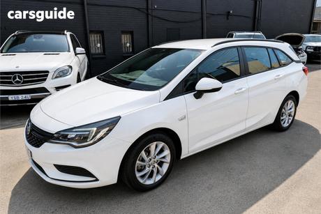 White 2018 Holden Astra Sportswagon Ls Plus