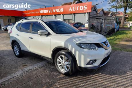 White 2015 Nissan X-Trail Wagon St-L 7 Seat (Fwd)