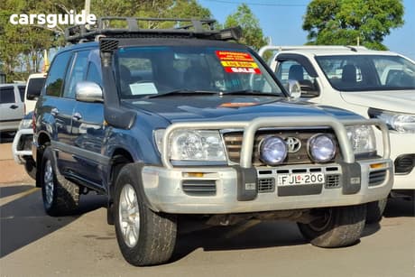 Blue 2007 Toyota Landcruiser Wagon Gxl (4X4)