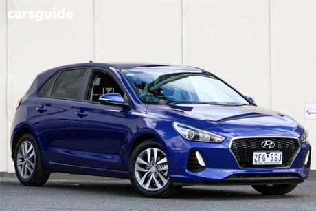 Blue 2020 Hyundai I30 Hatchback Active