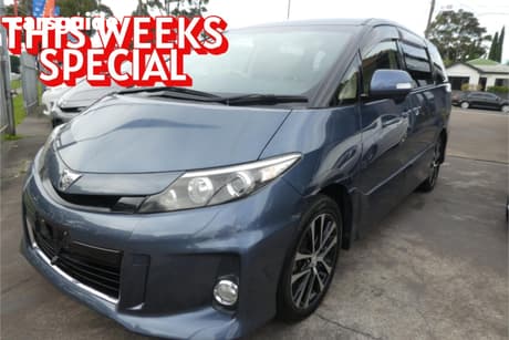 Blue 2013 Toyota Estima OtherCar AERAS