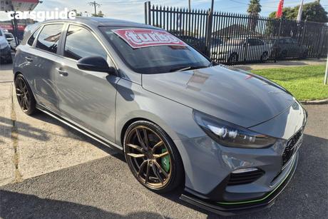 Grey 2020 Hyundai I30 Hatchback N Performance