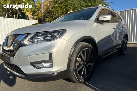 Silver 2017 Nissan X-Trail Wagon Ti (4Wd)