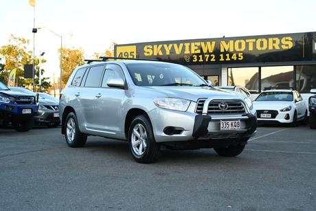 Silver 2007 Toyota Kluger Wagon Kx-R (4X4) 7 Seat