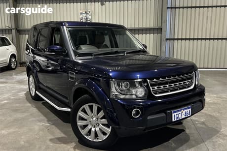 Blue 2016 Land Rover Discovery Wagon Tdv6
