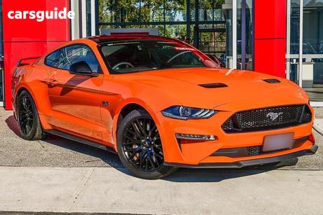 Orange 2021 Ford Mustang Fastback Gt 5.0 V8