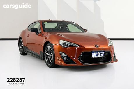 Orange 2012 Toyota 86 Coupe Gts