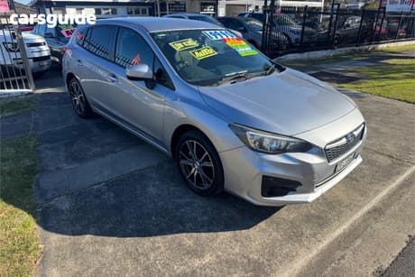Silver 2017 Subaru Impreza Hatchback 2.0I (Awd)
