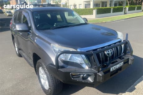 Grey 2014 Toyota Landcruiser Prado Wagon Gxl (4X4)