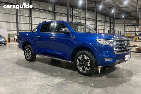 Blue 2021 GWM UTE Dual Cab Utility Cannon-X (4X4)