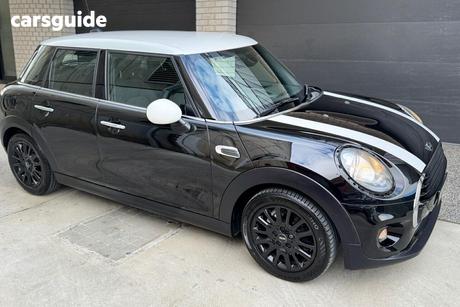 Black 2017 Mini Cooper Hatchback 5D Hatch
