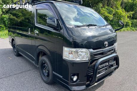 Black 2018 Toyota HiAce OtherCar