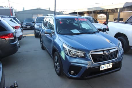Blue 2020 Subaru Forester Wagon 2.5I (Awd)