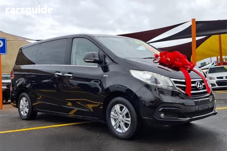 Black 2019 LDV G10 Wagon Executive (9 Seat)