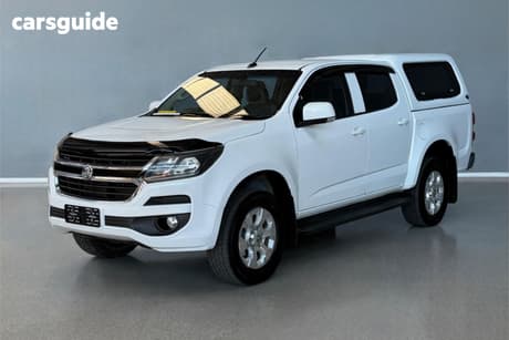 White 2019 Holden Colorado Crew Cab Pickup Lt (4X2) (5Yr)