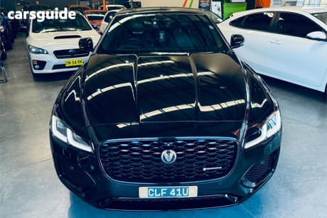Black 2021 Jaguar XF Saloon P300 R-Dynamic Hse