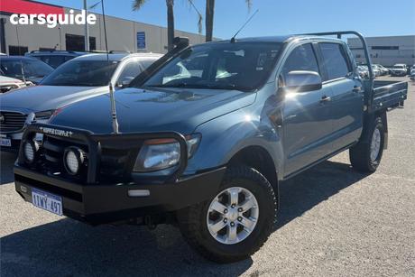 Green 2015 Ford Ranger Dual Cab Utility Xlt 3.2 (4X4)