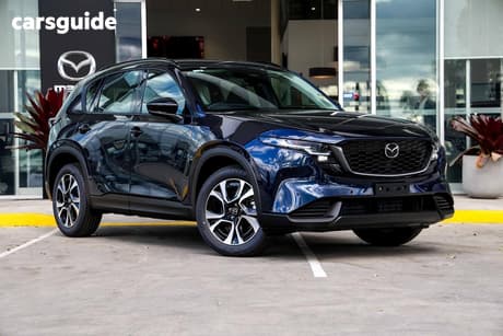 Blue 2026 Mazda CX-5 Wagon G25 Touring (Awd)