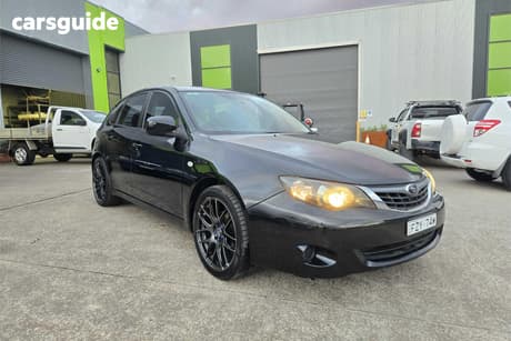 Black 2007 Subaru Impreza Hatchback R (Awd)