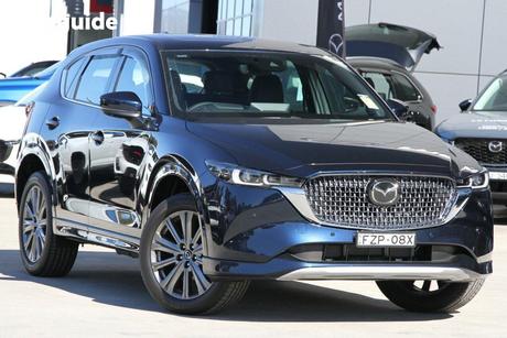Blue 2026 Mazda CX-5 Wagon G25 Maxx Sport (Fwd)