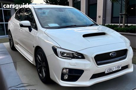 White 2015 Subaru WRX Sedan Premium (Awd)