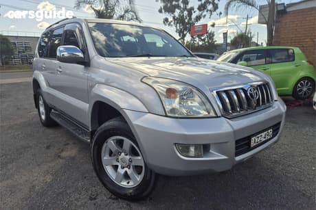 Silver 2006 Toyota Landcruiser Prado Wagon Gxl (4X4)