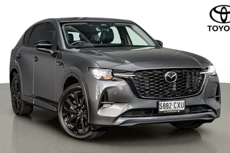 Grey 2023 Mazda CX-60 Wagon G40E Gt Hybrid