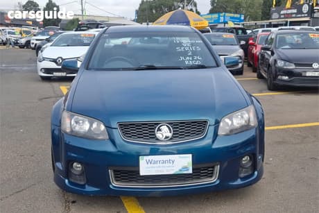Green 2012 Holden Commodore Utility Sv6 (Lpg)