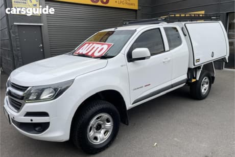 White 2020 Holden Colorado Space Cab Chassis Ls (4X4)