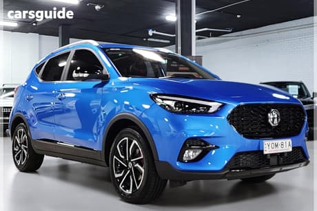 Blue 2025 MG ZST Wagon Essence