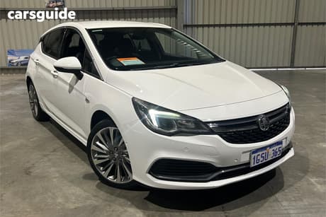 White 2017 Holden Astra Hatchback Rs-V
